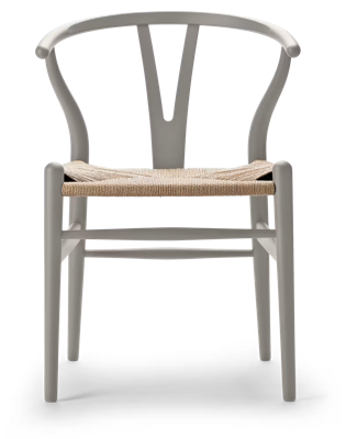 Carl Hansen & Søn CH24 Wishbone Stoel - Colours Silver Grey