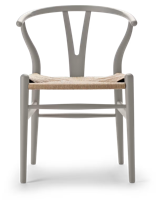 Carl Hansen & Søn CH24 Wishbone Stoel - Colours Silver Grey - thumbnail