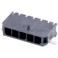 Molex 436500525 Male header, inbouw (standaard) Totaal aantal polen: 5 Rastermaat: 3.00 mm Inhoud: 1 stuk(s) Tape on Full reel - thumbnail