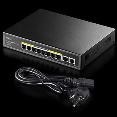 Cudy GS1010PE netwerk-switch Gigabit Ethernet (10/100/1000) Power over Ethernet (PoE) Zwart