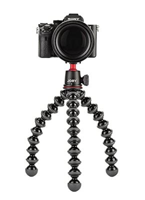 JOBY GorillaPod 3K-set, flexibel lichtgewicht statief met balhoofd voor DSLR- en CSC/spiegelloze camera's, maximaal draagvermogen 3 kg, JB01507-BWW