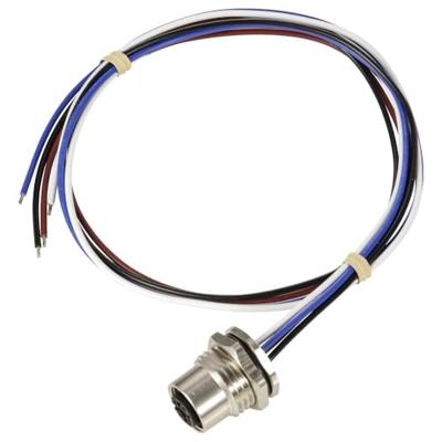 TRU COMPONENTS TC-12833048 Sensor/actuator inbouwbus M12 Aantal polen (sensoren): 4 Bus, inbouw 0.5 m 1 stuk(s) TRU COMPONENTS TC-12833048 Sensor/actuator inbouwbus M12 Aantal polen (sensoren): 4 Bus, inbouw 0.5 m 1 stuk(s)