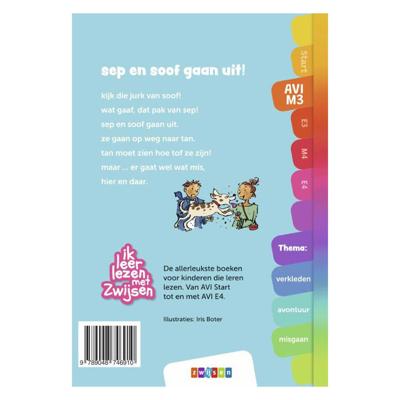 Boek AVI M3 Sep En Soof Gaan Uit Boek AVI M3 Sep En Soof Gaan Uit