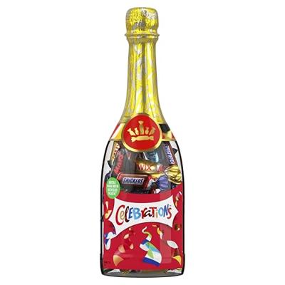 Celebrations Fles chocolaatjes mix cadeauverpakking 296g bij Jumbo