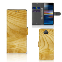 Sony Xperia 10 | Book Style Case | Licht Hout - thumbnail