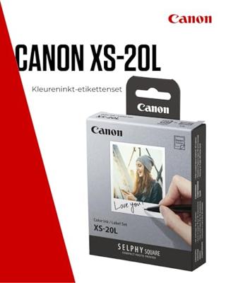 Canon XS-20L inkt-/papierset - 20 prints Inkt