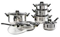 HI 12-delige Kookset roestvrij staal - thumbnail