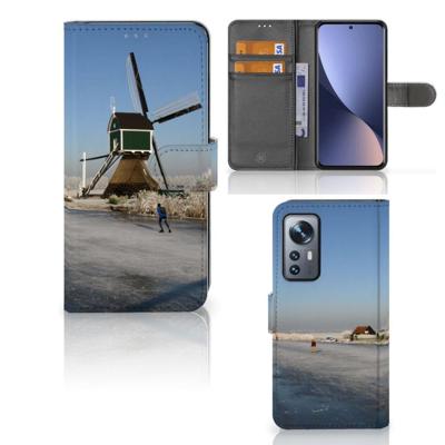 Xiaomi 12 | 12X | Flip Cover | Schaatsers Xiaomi 12 | 12X | Flip Cover | Schaatsers