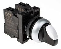 Eaton 216520 M22-WRK3/K20 Keuzetoets Kunststof frontring Knevel Zwart 1 stuk(s) - thumbnail