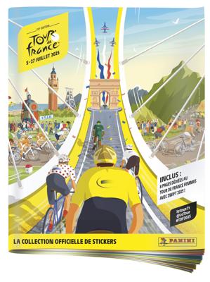 Starter Pack - PANINI - TOUR DE FRANCE 2025 - Album + 4 hoesjes - 20 stickers