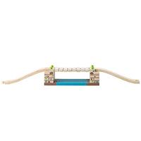 Bigjigs houten rails - ratelbrug - thumbnail
