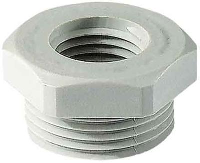 Jacob M32M25 PA Reductie Plastic Grijs 1 stuk(s)