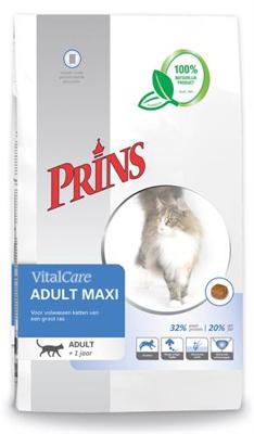 Prins VitalCare Adult Maxi kattenvoer 2 x 10 kg