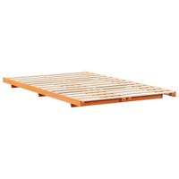 Bedframe Wasbruin 140 x 190 cm Massief grenenhout - thumbnail