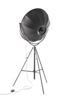 Pallucco - Fortuny Led Zilveren Rubelli Vloerlamp Semi Glanzend Zwart / Metallisch Zilver - thumbnail