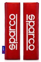 Kussentje voor veiligheidsgordel Sparco SPC1209RD Rood - thumbnail