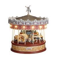 Luville Efteling Anton Pieck carrousel 23x23x25.5 cm - thumbnail