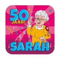 Paperdreams huldeschild - sarah cartoon - thumbnail