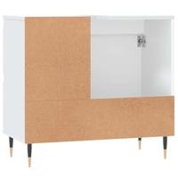 Badkamerkast 65x33x60 cm bewerkt hout wit - thumbnail