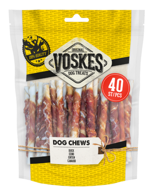 Honden snack Eend twist Voskes - Voskes