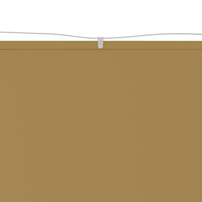 VidaXL Luifel verticaal 200x420 cm oxford stof beige