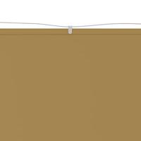 VidaXL Luifel verticaal 200x420 cm oxford stof beige - thumbnail