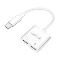 LogiLink UA0433 UA0433 USB-C Audio Adapter Wit - thumbnail