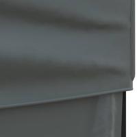 Partytent inklapbaar met zijwanden 3x6 m antracietkleurig - thumbnail