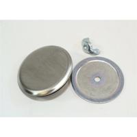 Hammond Electronics Gatenplug RVS RVS (Ø x h) 56 mm x 20 mm 1 stuk(s) - thumbnail