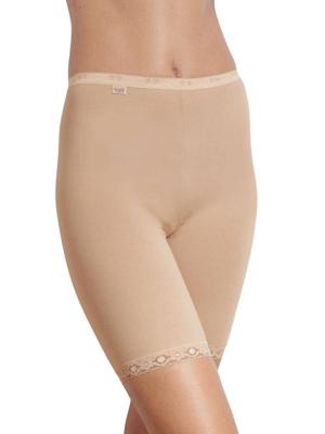 Basic Long Dames - Boxershort lange pijpjes - Broekje voor onder jurk - Katoen