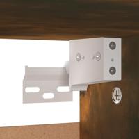 VidaXL Schoenenkast 60x35x70 cm bewerkt hout gerookt eikenkleurig - thumbnail