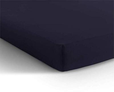 Dreamhouse Dubbel Jersey 220 gr. Hoeslaken Navy 160/180 x 200/220 cm
