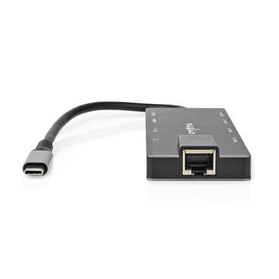 Nedis CCBW64775AT02 USB-adapter USB-C -USB-A, RJ45, HDMI, SD 0.2m