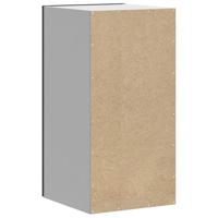 Keukenwandkast Porto bewerkt hout zwart - thumbnail