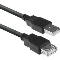 ACT AC3040 USB Verlengkabel USB-A Male/USB-A Female - 1,8 meter - thumbnail