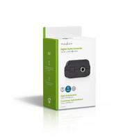 Nedis Digitale audio converter - 2-weg - S/PDIF (RCA) aansluiting/TosLink bus - 2x RCA bus - 1.80 m - ABS - antraciet - thumbnail