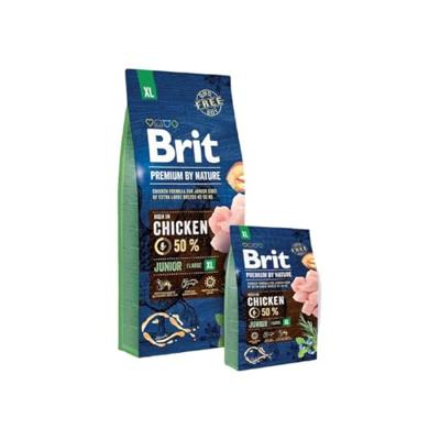 BRIT Premium by Nature Junior XL Chicken - droog hondenvoer - 15 kg