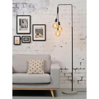 its about RoMi Vloerlamp 'Oslo' 3-lamps, kleur Zwart - thumbnail