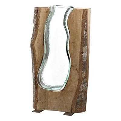 Leonardo Casolare Vaas met hout 36 cm Leonardo Casolare Vaas met hout 36 cm
