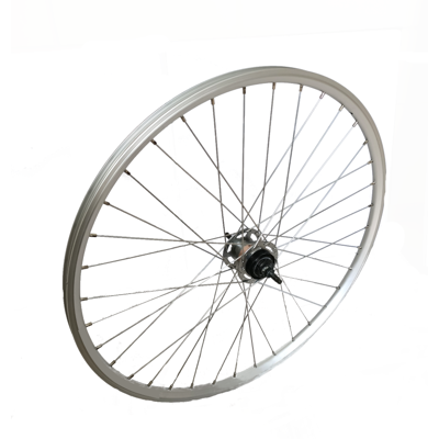 Achterwiel 28 x 1 3/8 Nexus 3 (voor Rollerbrakes) zlver