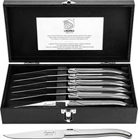 Laguiole Style de Vie Steakmessen Luxury Line RVS - 6 stuks - thumbnail