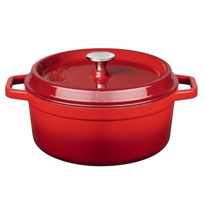 Sola Gietijzeren Braadpan 20 cm Rood/Oranje Sola Gietijzeren Braadpan 20 cm Rood/Oranje