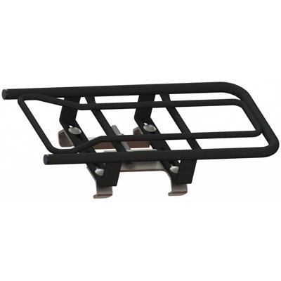 Steco Universele opzetdrager voor de e-bike - mat zwart Steco Universele opzetdrager voor de e-bike - mat zwart