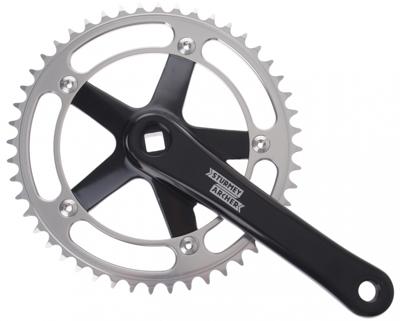 Sturmey Archer crankstel zwart 48T 170mm FCT68 (SA)