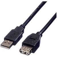 ROLINE USB 2.0 Kabel , zwart, 3 m - thumbnail