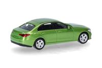 Herpa 430913-003 H0 Auto Mercedes Benz C-klasse limousine, groen licht - thumbnail