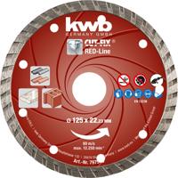 kwb 797540 Diamanten doorslijpschijf Diameter 125 mm Boordiameter 22 mm Marmer, Keramiek, Tegels 1 stuk(s) - thumbnail