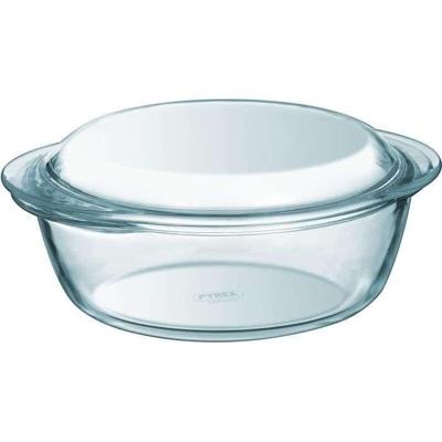 Set van 2 ovenschalen - PYREX - Glas - Rond - 2,3 L