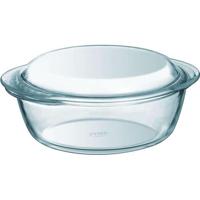 Set van 2 ovenschalen - PYREX - Glas - Rond - 2,3 L - thumbnail