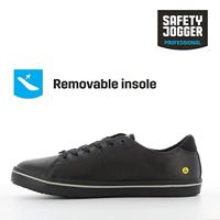 Oxypas Sneaker leer Clark | Zwart | Maat 43 - 00,154,154,43 - thumbnail